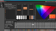 ColorChecker después de la calibración