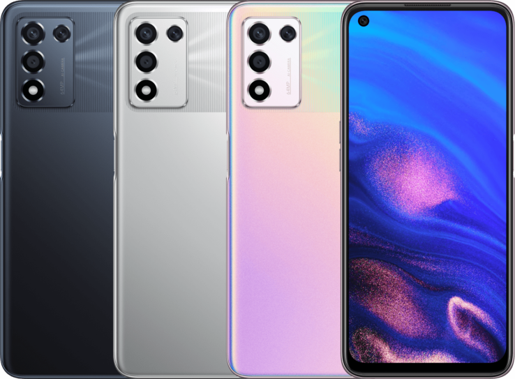 Las 3 opciones de color del nuevo K9s. (Fuente: OPPO)