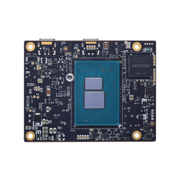 La CPU es claramente visible; se aconseja la refrigeración de la CPU. (Fuente de la imagen: Axiomtek)