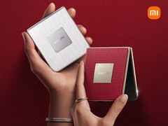 El Mix Flip 2 Diamond Limited Edition viene en opciones de color Rojo Cereza y Blanco Glaciar. (Fuente de la imagen: Xiaomi)