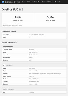 (Fuente de la imagen: Geekbench)