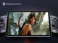 RedMagic ha sugerido que la Gaming Tablet 3 Pro también estará disponible con un accesorio dedicado para juegos. (Fuente de la imagen: RedMagic)