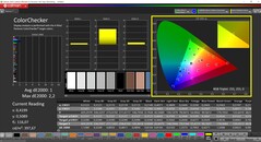CalMAN ColorChecker calibrado