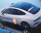 Un "Xiaomi Car" en libertad. (Fuente: Car News China)