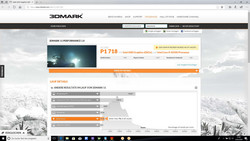 3DMark 11 inmediatamente después de la prueba de esfuerzo