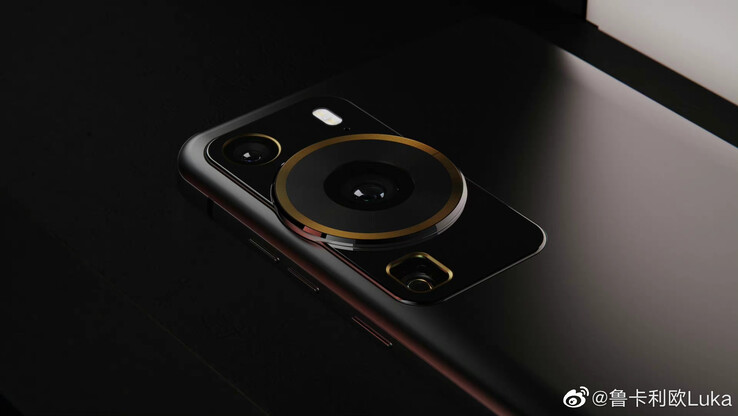El "Huawei P60" se imagina como objeto de fotos de marketing...