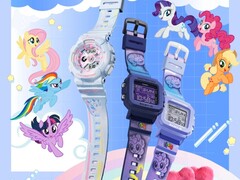 Los próximos relojes Baby-G x My Little Pony de Casio (en la imagen) se lanzarán en China. (Fuente de la imagen: Casio)