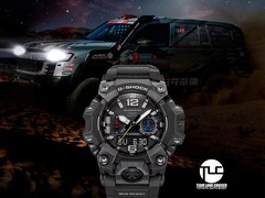 El nuevo GWG-B1000TLC-1A de Casio se inspira directamente en la conducción nocturna del Rally Dakar. (Fuente de la imagen: Casio)