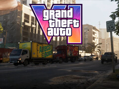 Cartel de GTA 6 que muestra el tráfico en Vice City