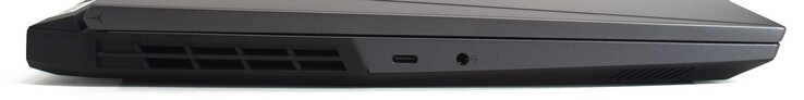 USB-C 3.1 con DisplayPort 1.4; conexión de audio de 3,5 mm