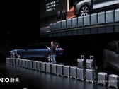 El SUV Nio ES8 de 5 plazas que se muestra en la imagen