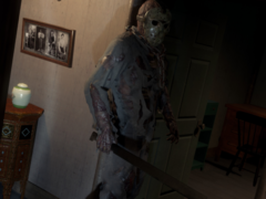 Una captura de pantalla de Jason Voorhees en Viernes 13: El juego (fuente de la imagen: SteamDB)