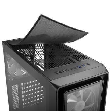 Caja compacta ATX Sharkoon TK4 RGB (Fuente: Sharkoon)