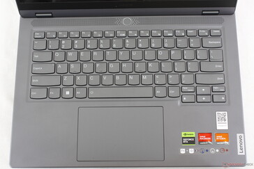 La disposición y el estilo del teclado son muy similares a los de ThinkBook