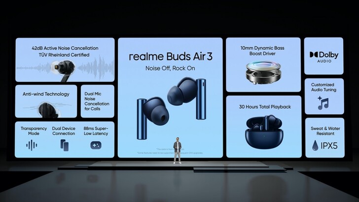 Realme Buds Air 3 - Especificaciones