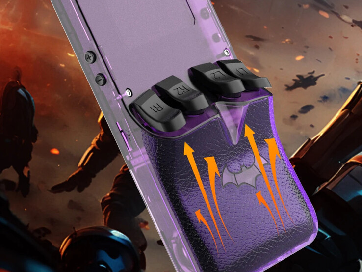 El nuevo mando portátil T16 Max tiene cuatro botones para el hombro (Fuente de la imagen: fabricante)