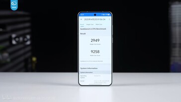El Dimensity 9400+ en Geekbench.