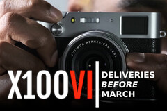 Parece que Fujifilm sacará la X100VI de los pedidos anticipados en un tiempo récord. (Fuente de la imagen: Fujifilm - editado)