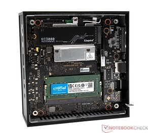 El Asus ExpertCenter PN42 con RAM y SSD