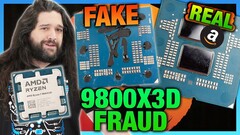 CPU SCAM AMD Ryzen 9800X3D Falsificaciones Fraude
