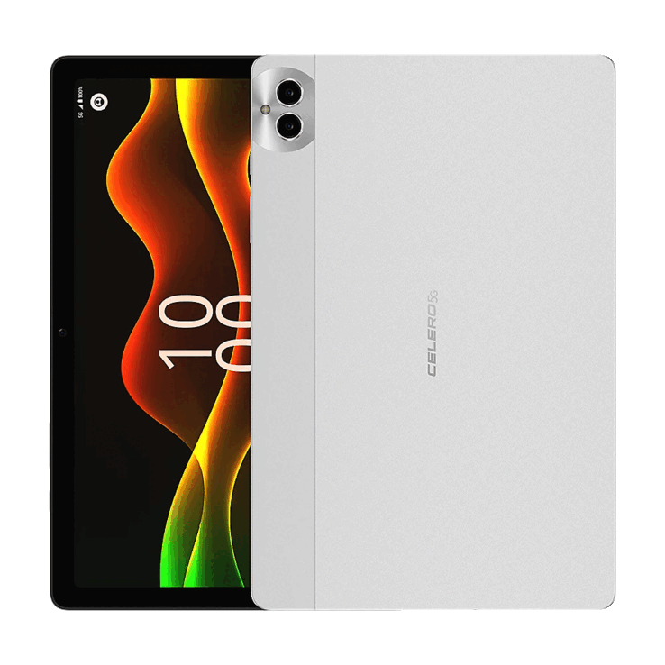 La tableta Boost Celero5G está disponible en una única opción de color plata nube (Fuente de la imagen: Boost Mobile)