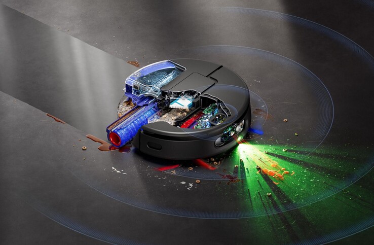 El robot aspirador Dyson Spot+Scrub AI. (Fuente de la imagen: Dyson)