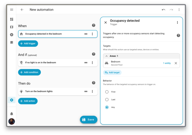 Con el Asistente Doméstico 2026.1 han llegado nuevos activadores específicos. (Fuente de la imagen: Asistente Doméstico)