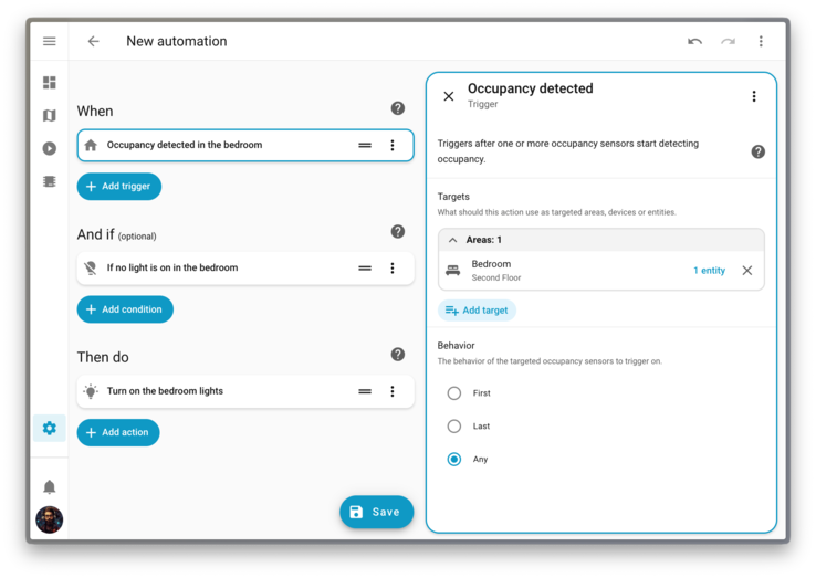 Con el Asistente Doméstico 2026.1 han llegado nuevos activadores específicos. (Fuente de la imagen: Asistente Doméstico)