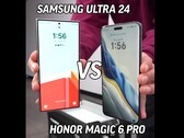 La Honor Magic6 Pro tiene en el punto de mira a la Samsung Galaxy S24 Ultra: Emocionantes tecnologías de cámara y batería. (Imagen: Unbox Therapy)