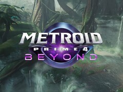 Entornos de Metroid Prime 4: Beyond con el logotipo (Fuente de la imagen: captura de pantalla, Nintendo of America YouTube con ediciones)