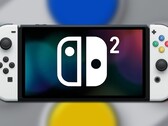El primer detalle físico sobre la sucesora de Nintendo Switch 2/Switch ha salido a la luz en una colorida teoría. (Fuente de la imagen: GameXplain/Nintendo - editado)