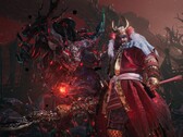 Un monstruo y un samurái en Nioh 3. 