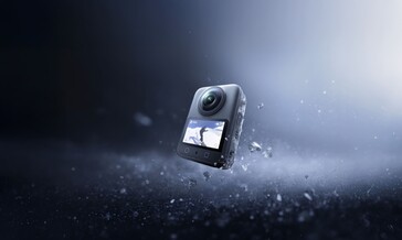 El DJI Osmo 360 tiene una pantalla táctil de 2 pulgadas (Fuente de la imagen: DJI)