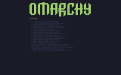 Ya está disponible Omarchy 3.7.0 Linux para jugadores