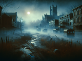 Liminal Point es un juego de survival horror que se basa en una perspectiva de cámara isométrica. (Fuente de la imagen: DallE 3)