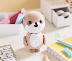 El nuevo asistente de IA de Sharp está integrado en un robot suricato (Fuente de la imagen: Sharp)