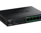 El conmutador multigigabit TPE-BG350 sin ventilador de Trendnet cuenta con una carcasa metálica resistente