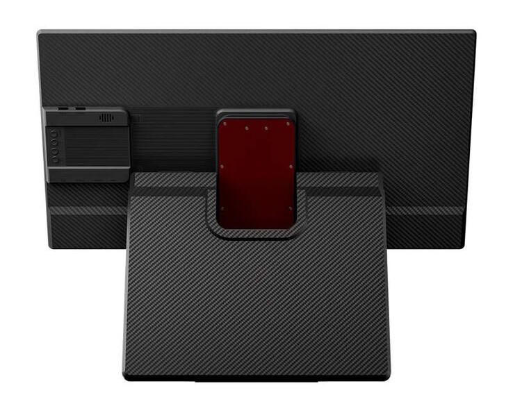 El soporte de este monitor portátil puede pivotar (Fuente de la imagen: Blackview)