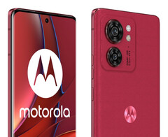 Motorola venderá el Edge 40 en Viva Magenta, que se muestra aquí, y en otras tres opciones de color. (Fuente de la imagen: Roland Quandt)