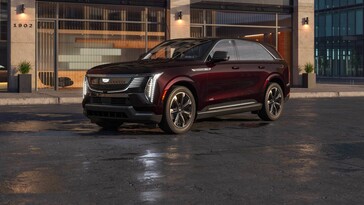 Cadillac Escalade IQ en Black Cherry Tintcoat