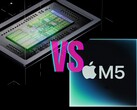 RTX Spark de Nvidia frente al M5 Pro de Apple (en la imagen, un chip de la familia M5).