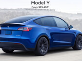 El Model Y se anuncia ahora como un coche por debajo de los 30.000 dólares (imagen: Tesla)