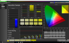 CalMAN Saturation Sweeps (calibrada)