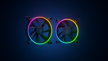 Ventiladores Razer Kunai RGB (imagen vía Razer)