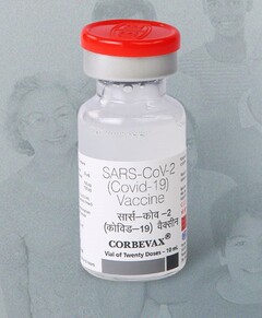 CORBEVAX, sin patente, es una vacuna contra la COVID-19 barata y fácil de fabricar. (Fuente: Biological E. Limited)