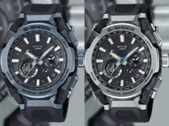 El Casio MTG-B4000-2A a la izquierda, y el MTG-B4000-1A a la derecha. (Fuente de la imagen: @geesgshock en Instagram)
