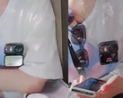 El Osmo Nano parece mucho más grande que la última cámara de acción de DJI, que adoptó un factor de forma modular. (Fuente de la imagen: vía Igor Bogdanov)