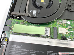 El SSD M.2 2280 puede ser reemplazado.