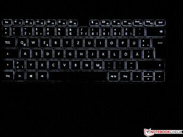 Iluminación del teclado