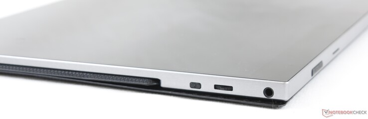 Izquierda: Botón OSD, balanceo de volumen y control OSD, salida de audio de 3,5 mm